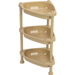 Small corner basket 3-tier