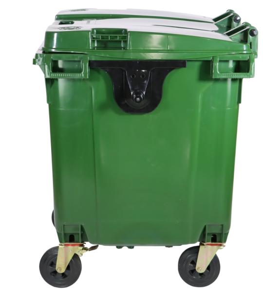 Heavy-Duty Plastic Waste Bin 1100 Liter HDPE