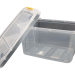 Transparent storage box 30 L