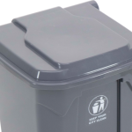 Pedal Waste Bin 80L HDPE