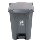 Pedal Waste Bin 80L HDPE