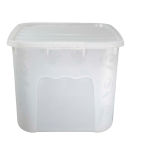 Good Life transparent wheeled box 30 L