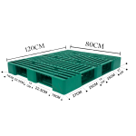 Plastic Pallet 120 x 80 x 15 cm