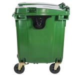 Heavy-Duty Plastic Waste Bin 1100 Liter HDPE