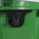 Heavy-Duty Plastic Waste Bin 660 Liter HDPE