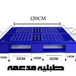 Plastic Pallet  1200 x 1000 x 150 mm