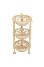 ⁦سلة بصل دائرية 3دور⁩ - الصورة ⁦2⁩