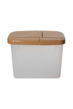 ⁦علبة مستطيلة شفافة بغطاء قلاب⁩ - الصورة ⁦3⁩