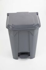 80L HDPE Pedal Waste Bin - Image 2