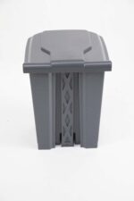 50L HDPE Pedal Waste Bin - Image 2