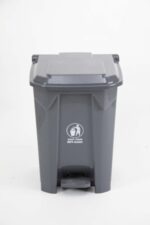 50L HDPE Pedal Waste Bin - Image 3
