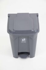 50L HDPE Pedal Waste Bin - Image 7