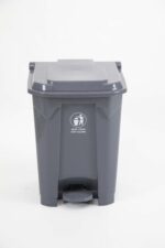 50L HDPE Pedal Waste Bin - Image 8