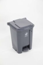 50L HDPE Pedal Waste Bin - Image 9