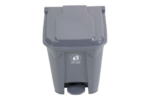 50L HDPE Pedal Waste Bin - Image 11