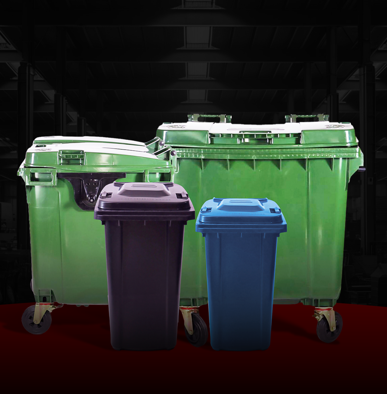 حاويات القمامة