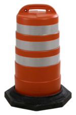 Traffic barrel with rubber - Image 3