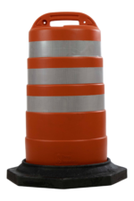 Traffic barrel with rubber - Image 4